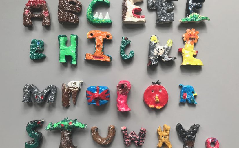 Art 4: A clay alphabet / part 2